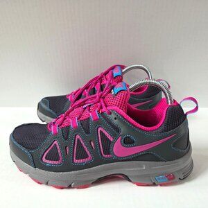Nike Air Alvord 10 Trail Shoes Womens 9 Black Pink Gray Trail Hiking Sneakers